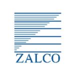 ZALCO logo featuring horizontal blue lines, representing a professional brand in property management services, relevant to PotholeRepair.com&rsquo;s focus on HOA parking lot maintenance and repair solutions.