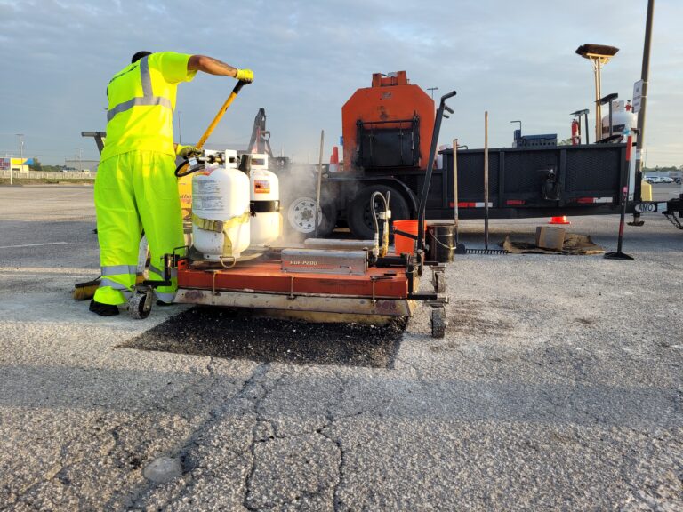 Local Pothole Repair Crew