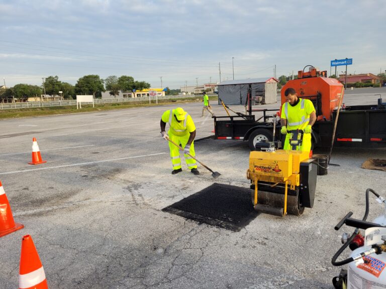 Local Pothole Repair Crew