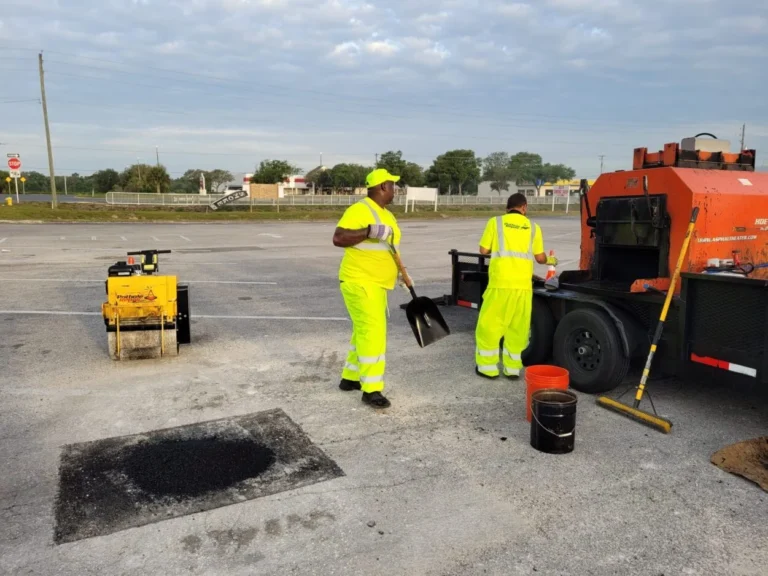 Local Pothole Repair Crew