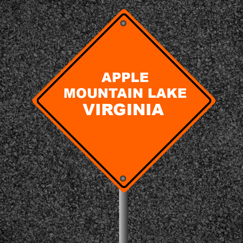 Apple Mountain lake, Virginia Pothole Repair.com