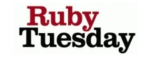 Ruby Tuesday logo, representing a restaurant chain, relevant for discussions on property maintenance and parking lot accessibility in entertainment venues.