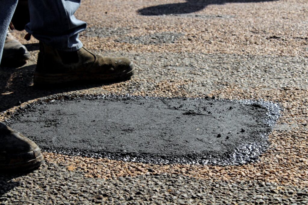 Repairs Potholes